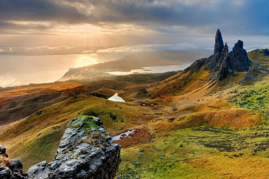 mountains, landscape, mountain landscape