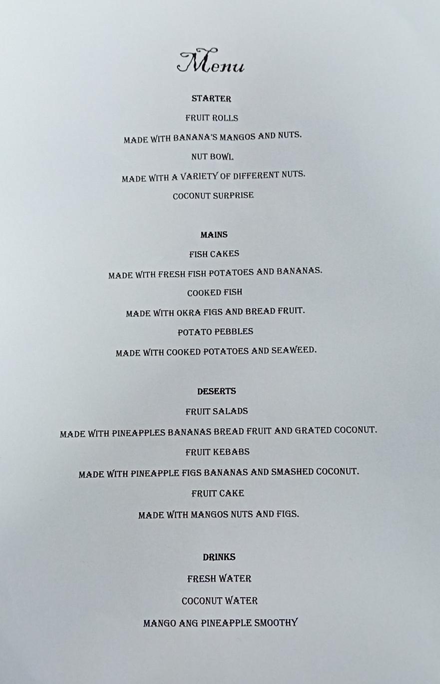 Menu AG 