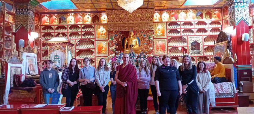 group monk shrine 