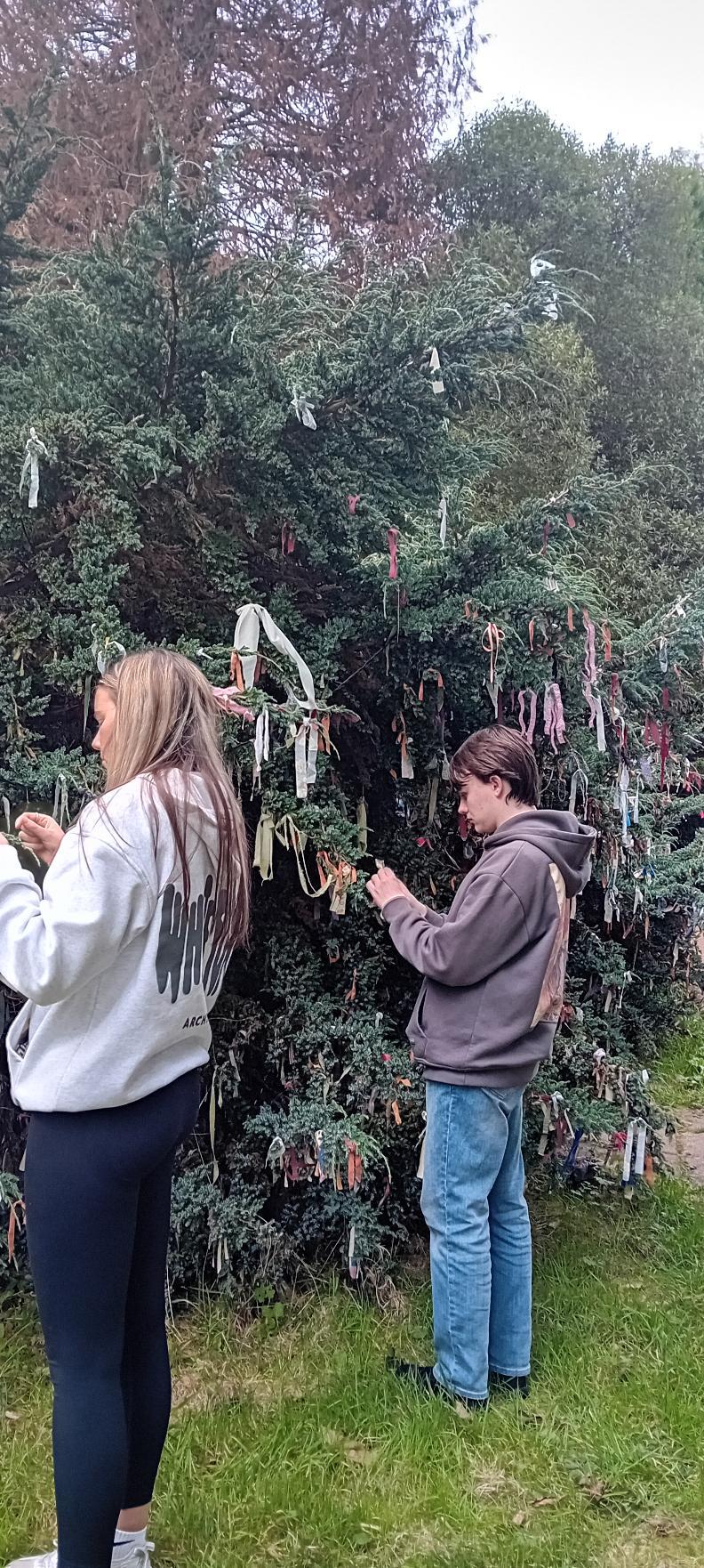 Clootie tree Jenna & Euan 